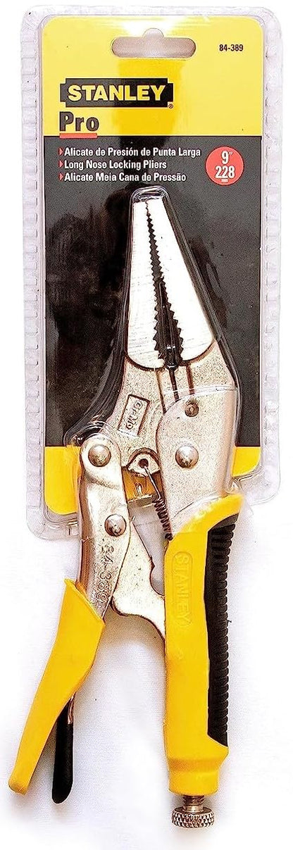 STANLEY 84-389 Long Nose Locking Plier (9.5-inch)