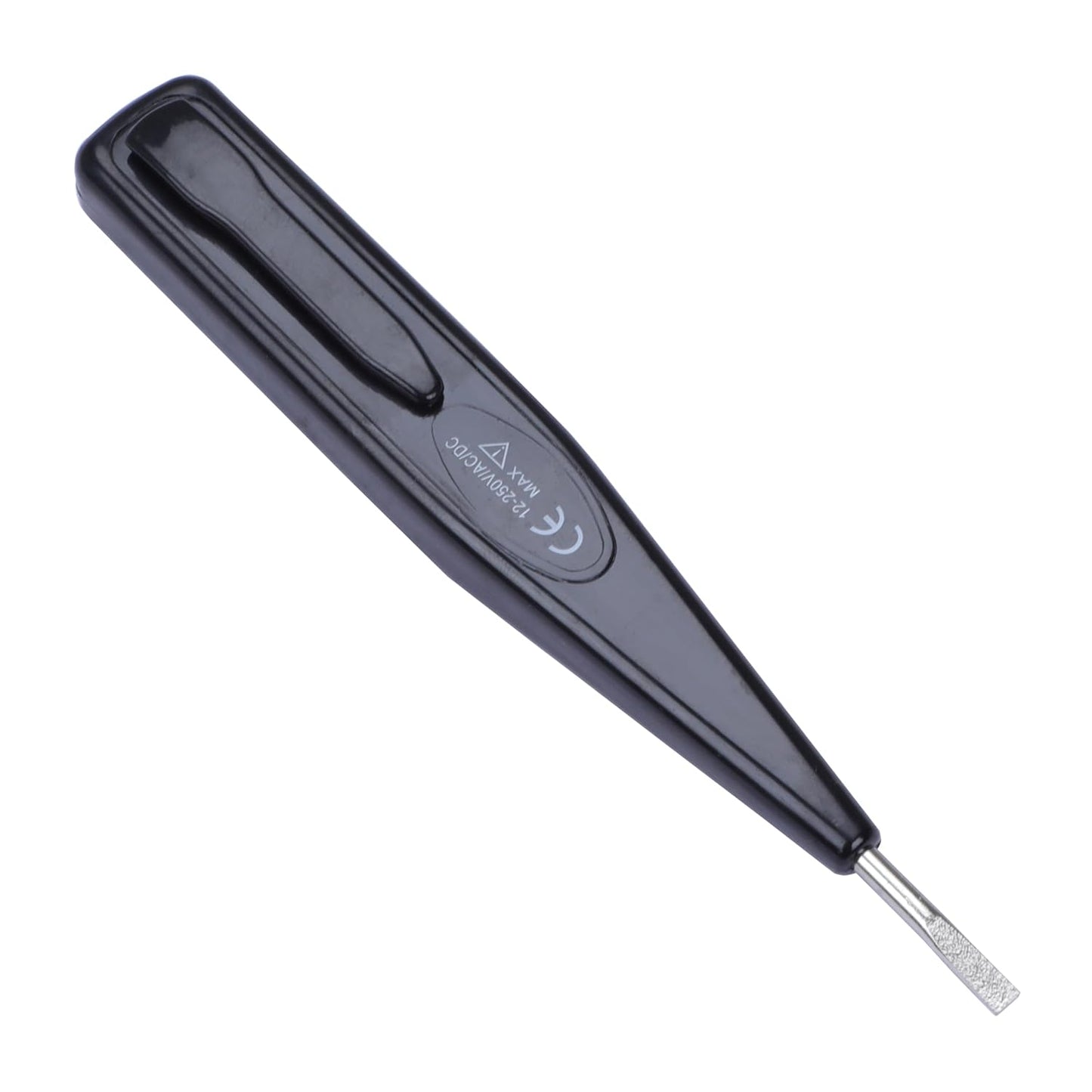 STANLEY 66-137 Digital Detection Screwdriver, Voltage Tester, 12V - 220V AC/DC Live Objects Through LED Display, CE Certification by European Commission, Rapid Induction Voltage Testing, Black