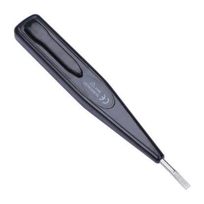 STANLEY 66-137 Digital Detection Screwdriver, Voltage Tester, 12V - 220V AC/DC Live Objects Through LED Display, CE Certification by European Commission, Rapid Induction Voltage Testing, Black