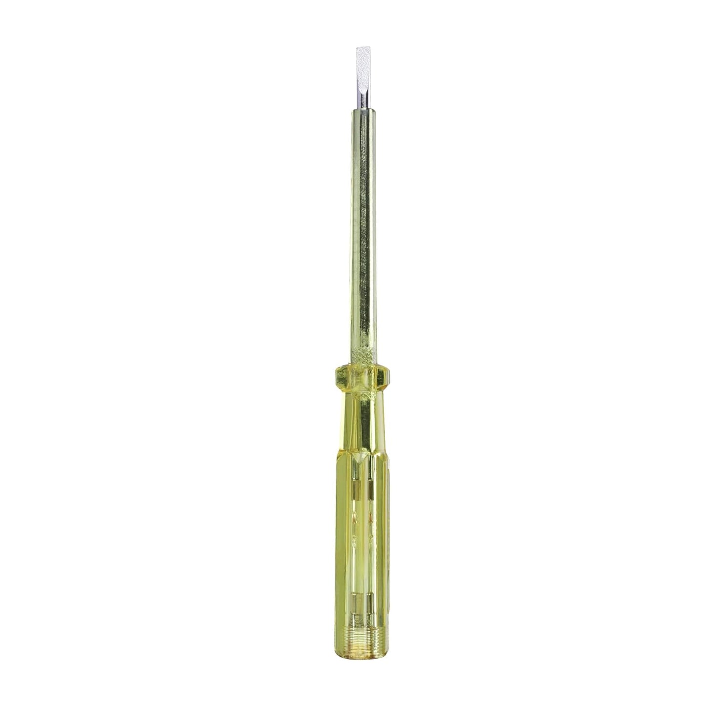 STANLEY 66-120-S 178mm/7.5'' Spark Detecting 2-in-1 Screwdriver, 5mm, 100-500V AC, Durable Clip, Insulating Plastic Handle & Sheathed Chrome Vanadium Steel Blade for Safety and Long Life