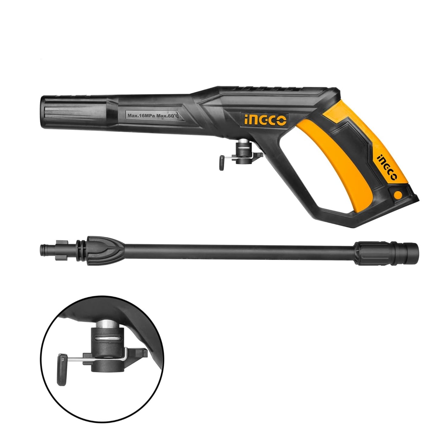 INGCO Spray Gun, suitable for High Pressure Machine
