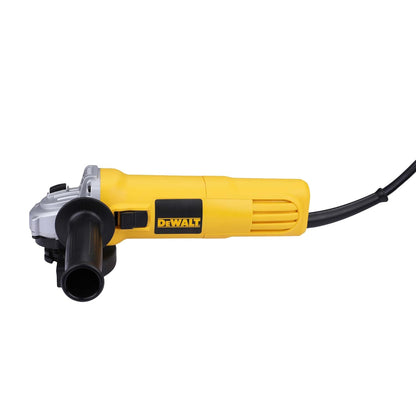 DEWALT DW802-IN, 850W, 4'' (100mm) Heavy Duty Angle Grinder Engineered for Heavy Duty Applications with Spindle Lock and Slide Switch, 2 Year Warranty (Side Handle Included)
