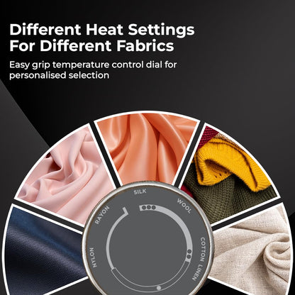 Havells Dry Iron Adore Plus 1100 Watts, Iron Press, Greblon Non Sick Soleplate with German Technology, Shock Proof Body, Aerodynamic Design, 360° Swivel Cord, 2 Year Manufacturer Warranty (Black)