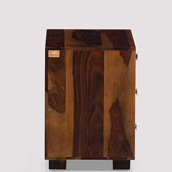 Udaipur Handicrafts Wood Bed Side Table