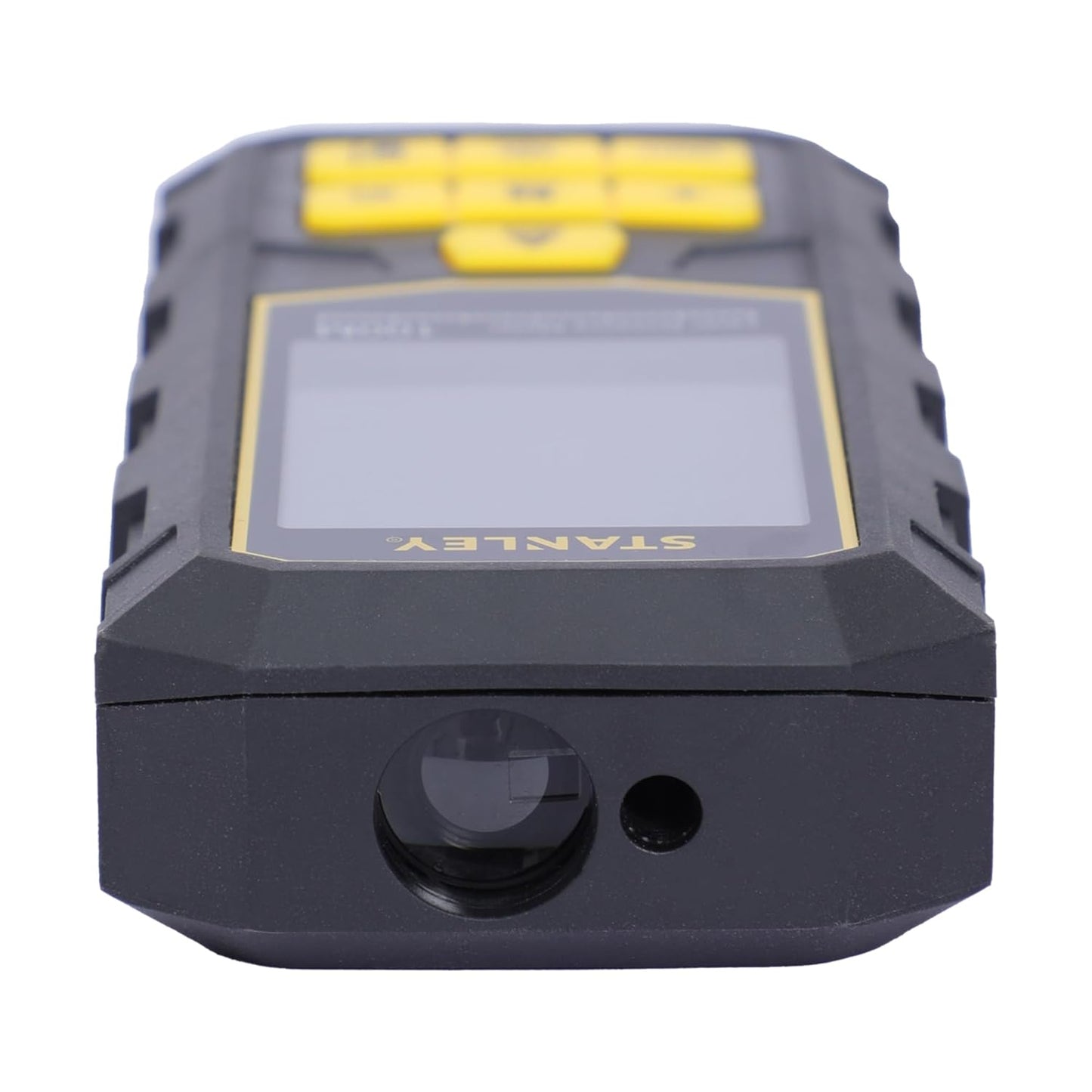 STANLEY STHT77803-A Professional Black Laser Distance Meter - 100 M, ±2.0mm Accuracy, Comes with 3 * 1.5V AAA Batteries, IP40 Dust & Water-Splash Rating, Ideal for Area & Volume Measurement