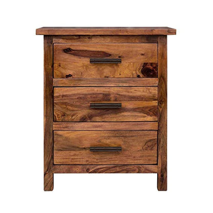 Udaipur Handicrafts Wood Bed Side Table