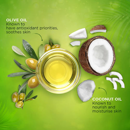 Rexona Coconut and Olive Oil Soap For Silky Smooth Skin(4 * 100g),Pack of 4