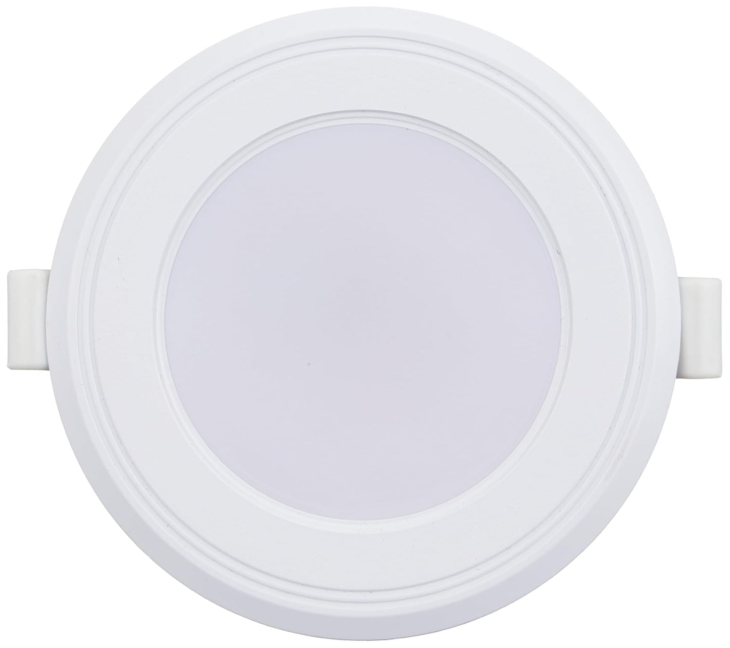 Havells Luna LED RBP JB Downlight 6W Downlight Energy Efficient Long Life of 25000 Burning Hours Perfectly FITS in Junction Boxes Powder Coated Polycarbonate HOUSING,80 Lumen Per Watt 4000K