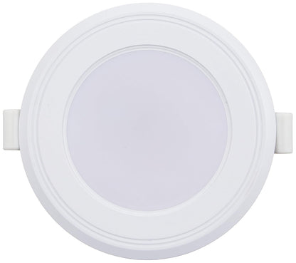 Havells Luna LED RBP JB Downlight 6W Downlight Energy Efficient Long Life of 25000 Burning Hours Perfectly FITS in Junction Boxes Powder Coated Polycarbonate HOUSING,80 Lumen Per Watt 4000K
