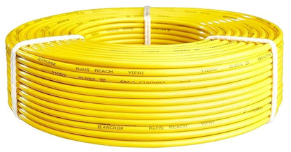 Anchor by Panasonic Advance FR 90m 1.5 sq.mm Electric Wire, PVC Insulated Class 2 Conductor (100% Copper), Anti-Rodent & Flame Retardant Wire for Domestic & Industrial Use