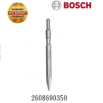 Bosch 2608690350 Pointed Chisel with 17 mm Hex Shank (Diameter 19 mm) Suitable for 5 Kg Hammer