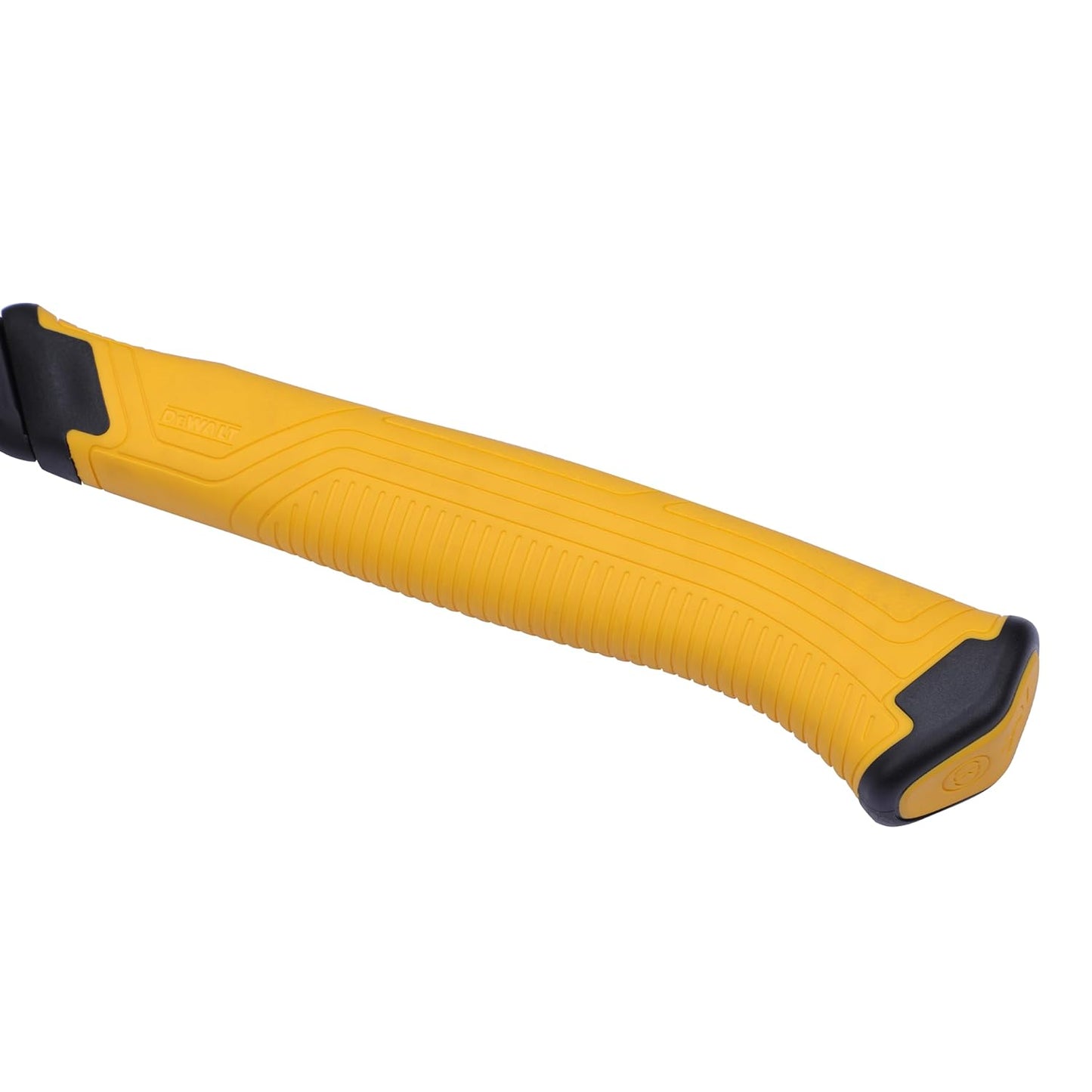 DEWALT DWHT51387-0 Steel Campers Axe with Extra-Wide Chisel Blade for Cleaner Cuts on Brick & Masonry, 567 grams, YELLOW & BLACK