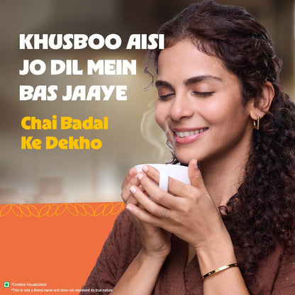 Wagh Bakri Premium Tea | Black | Assam Blend | Kadak Chai | Aromatic Chai Patti | Rich & Bold Flavour | Lingering Taste & Kesari Golden Hue | Loose Leaf Tea | 250 g