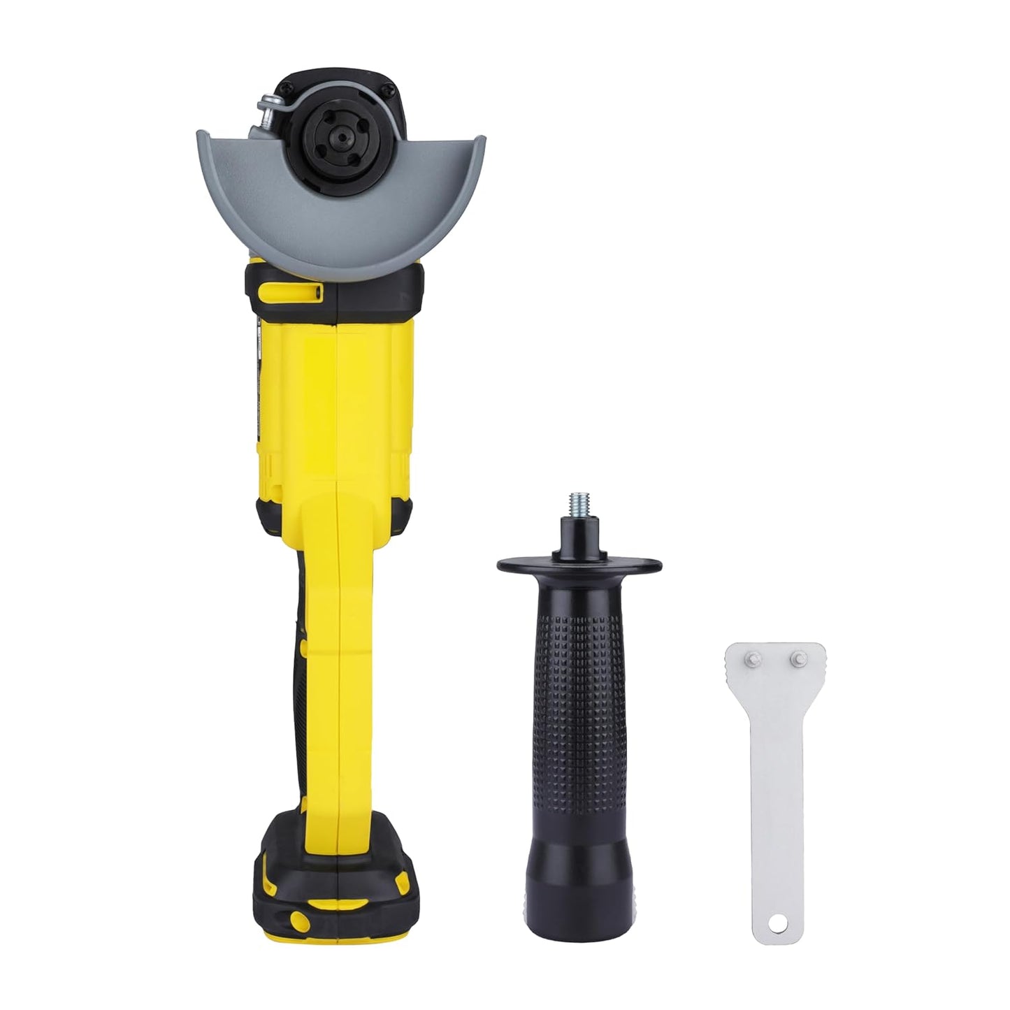 STANLEY FATMAX SCG400-B1 20V 2.0Ah 100mm Cordless Brushed Grinder for Mechanic, Tradesmen & Professional Use, Batteries Not Included, 2 Year Warranty, YELLOW & BLACK