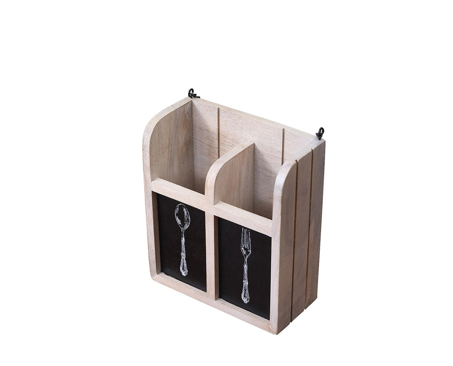 Udaipur Handicrafts Mango Wood Kitchen Cutlery Holder from Style Wood Collection