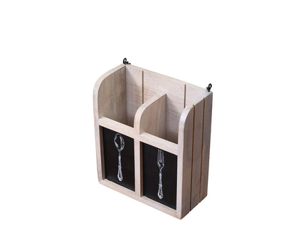 Udaipur Handicrafts Mango Wood Kitchen Cutlery Holder from Style Wood Collection