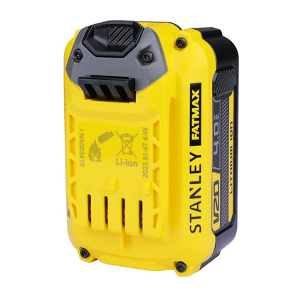 STANLEY SB204-B1 4.0Ah Battery, Compatible with All STANLEY v20 Products