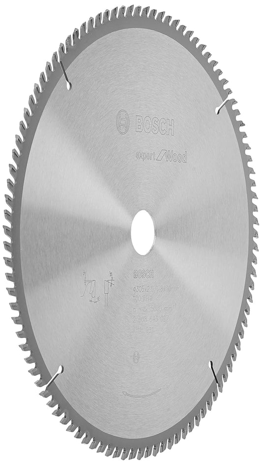 Bosch Professional Circular Saw Blade For Wood 12'' / 305mm Dia, 30mm Bore, 100 Teeth, Pack Of 1