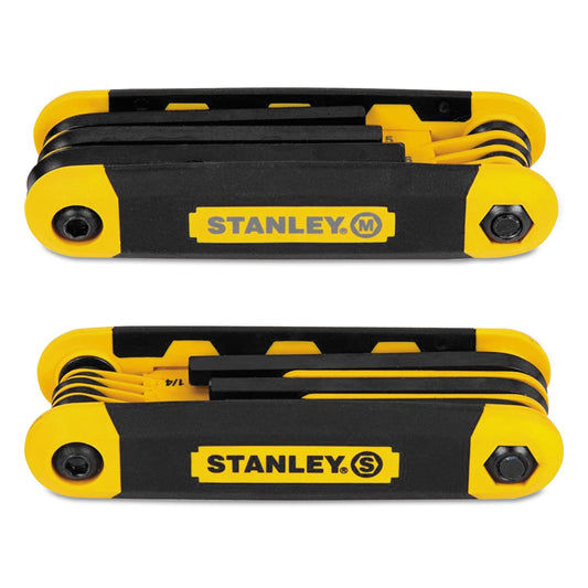 Stanley STHT71839 Folding Metric and Sae Hex Keys, 2-Pack