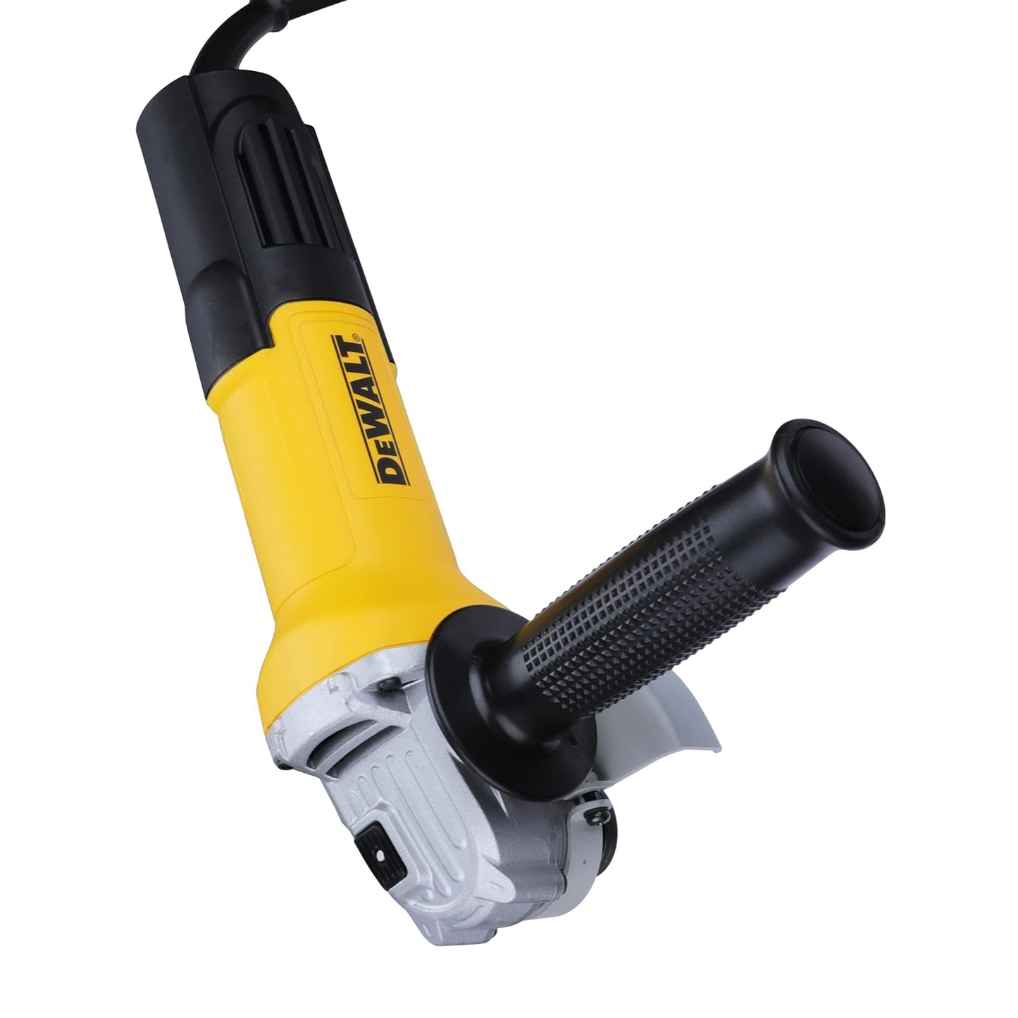 DEWALT DWE750T-IN,750Watt, 4" (100mm) Ultra SLIM Heavy Duty Angle Grinder Engineered For Heavy Duty Applications with Spindle Lock and Toggle Switch, 2 Year Manufacturer Warranty(SIDE HANDLE INCLUDED)