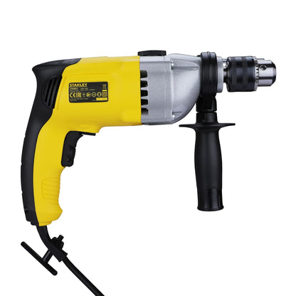 STANLEY STDH8013 800W 13mm Reversible Percussion Drill (Yellow and Black)