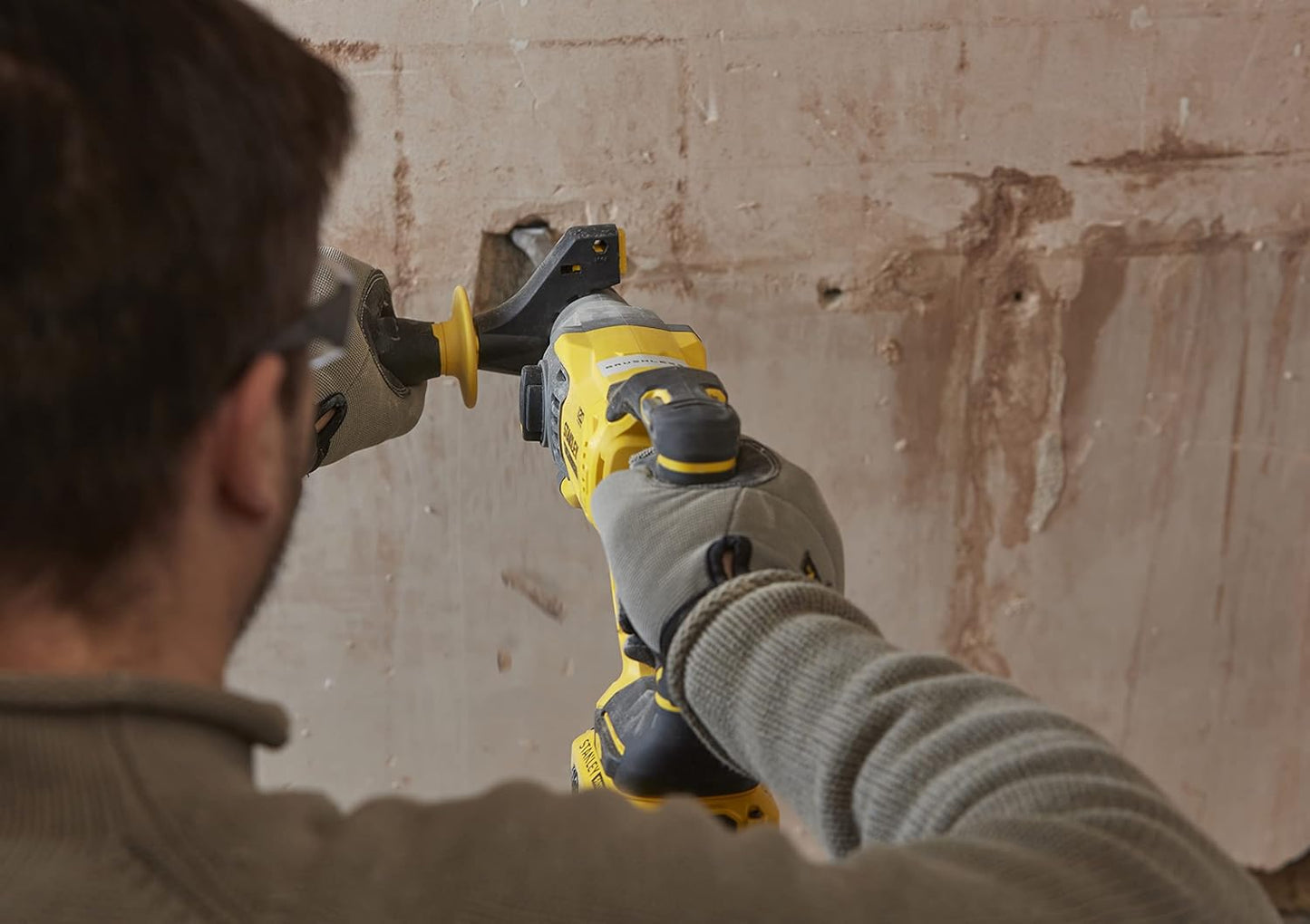 STANLEY FATMAX SBH900M2K-B1 20V 4.0Ah 20 mm Cordless Brushless Rotary Hammer With 2x4.0Ah Li-ion Batteries & 1pc Charger