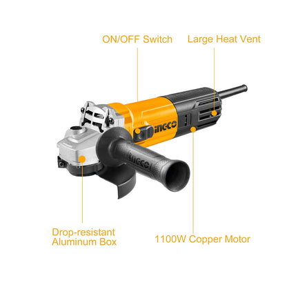 INGCO Angle Grinder-V (1100w)