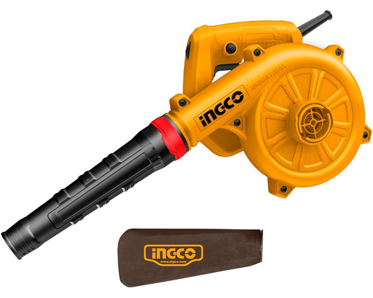 INGCO 650W Electric Aspirator Blower, 16000 RPM, 4.0m³/min Airflow, Variable Speed Control, 2m Cable & Dust Bag, Powerful Garden Leaf Blower/Vacuum with Collection Bag