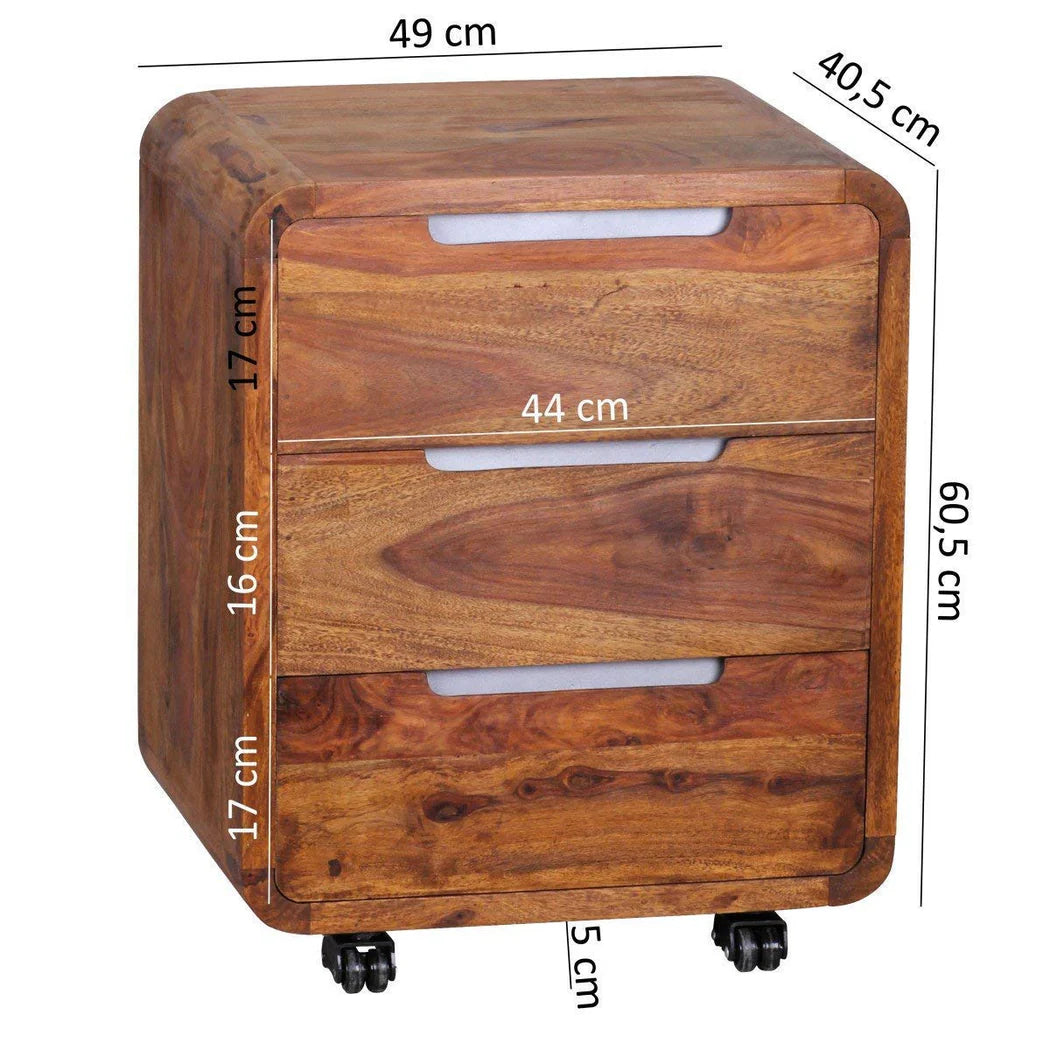 Udaipur Handicrafts Wood  Bed Side Table