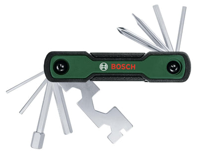 BOSCH 13-in-1 Repair Tool | Ultimate Versatility tool for your Bike and Bicycle repairs | Built for Heavy-Duty Use with Premium Materials | Ergonomic, Non-Slip Handle for Secure & Comfortable