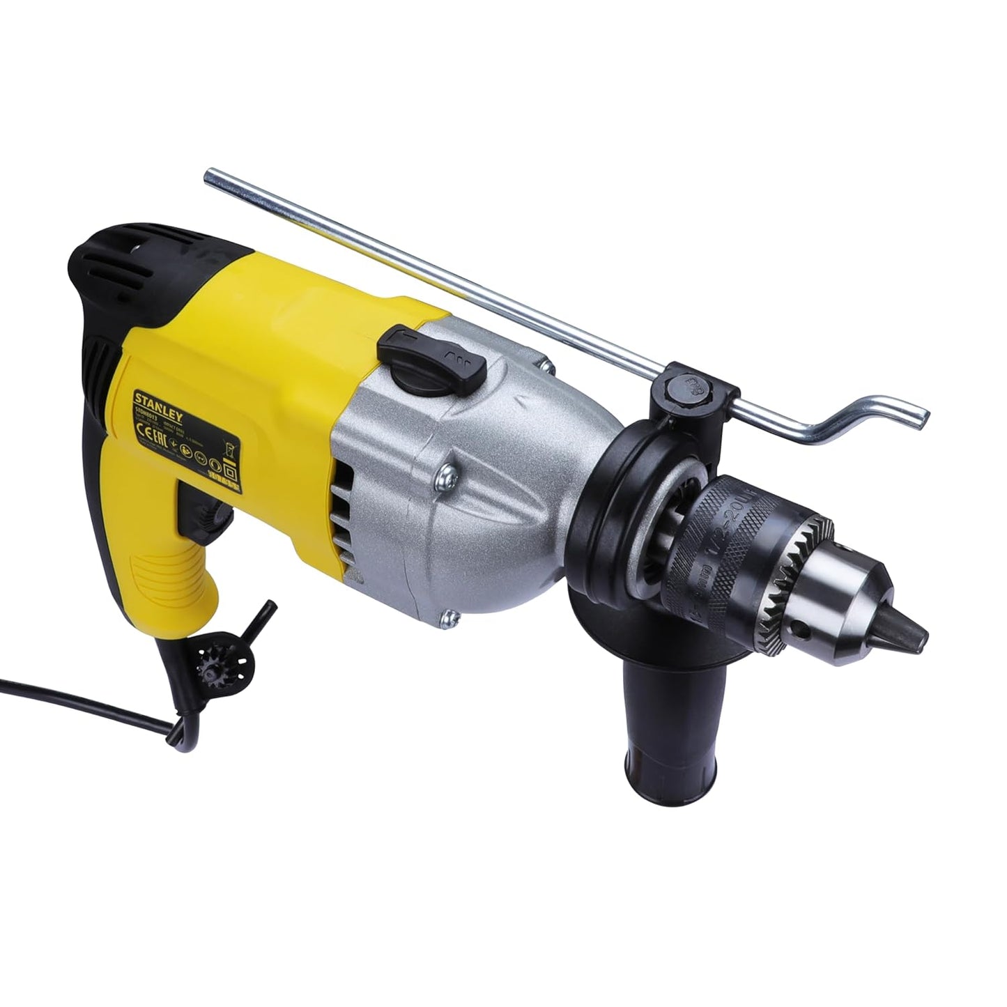 STANLEY STDH8013 800W 13mm Reversible Percussion Drill (Yellow and Black)