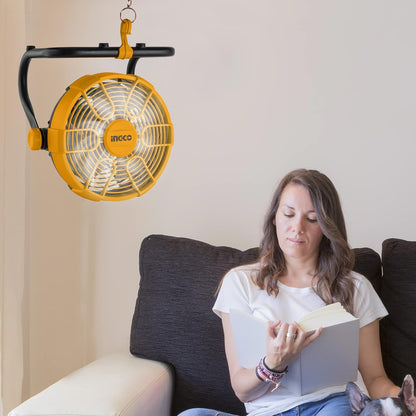 Ingco Cordless Fan 20V 11" Dual-use Lithium-Ion Fan 360° Adjustable (Body Only)