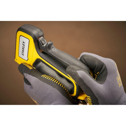 STANLEY STHT70440 2-in-1 Multi Tacker, Attachment Indication, Non-Slip Handle with Easy Squeeze Mechanism, Ideal for Type A Staples (6-10 mm) and Type J Headed Brad Pins (10 mm), Staples NOT Included
