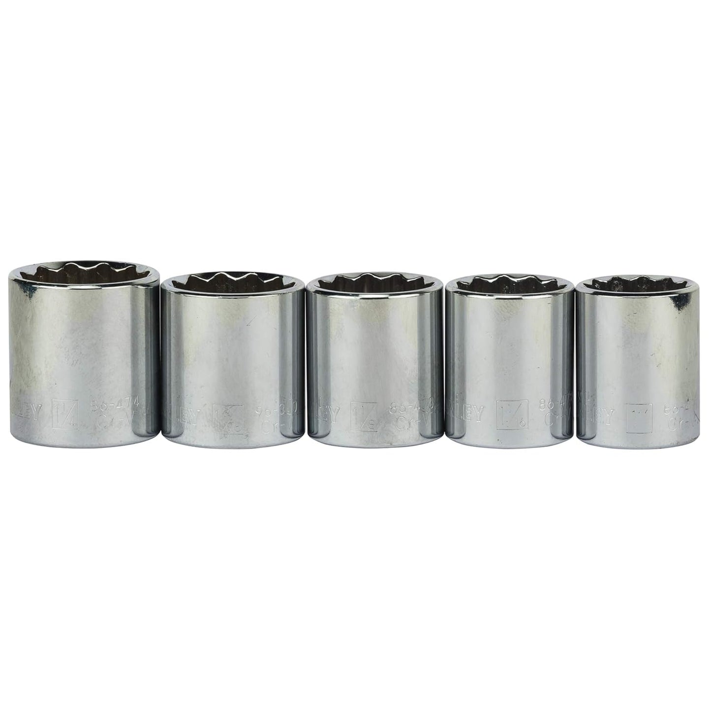 STANLEY 86-478 1/2'' SQ. Drive 12 Point Socket Set (25-Pieces)