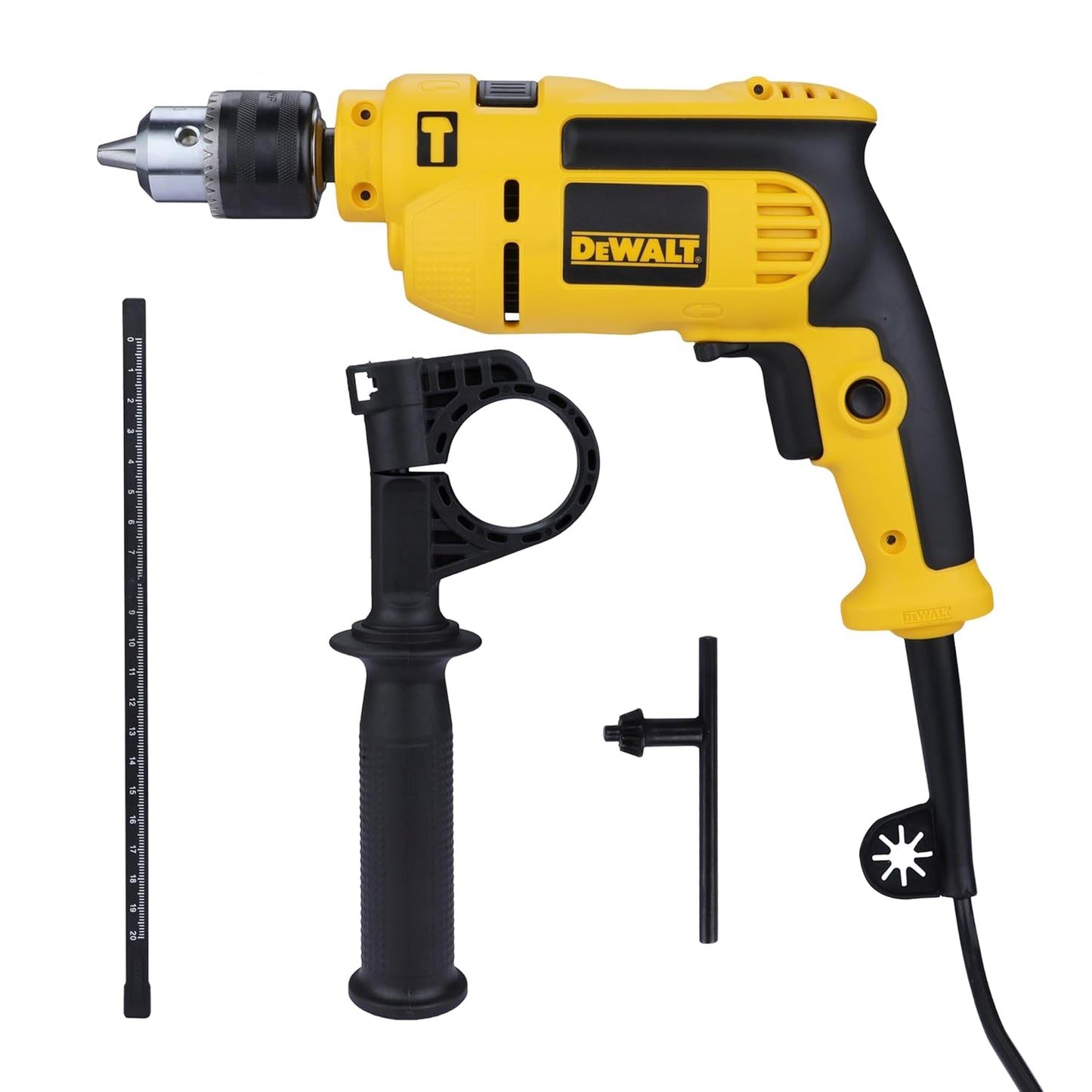 DEWALT DWD024 Impact Drill Machine for professional applications 750Watt 13mm, 2 Year Warranty