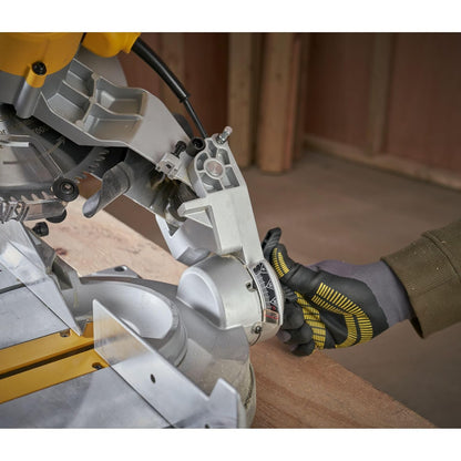 STANLEY SM16-IN 1650W 10" Compound Mitre Saw, 4800 RPM, Compact Size and Lightweight 254mm Blade Diameter+ 1 Year Warranty, (Yellow and Black)