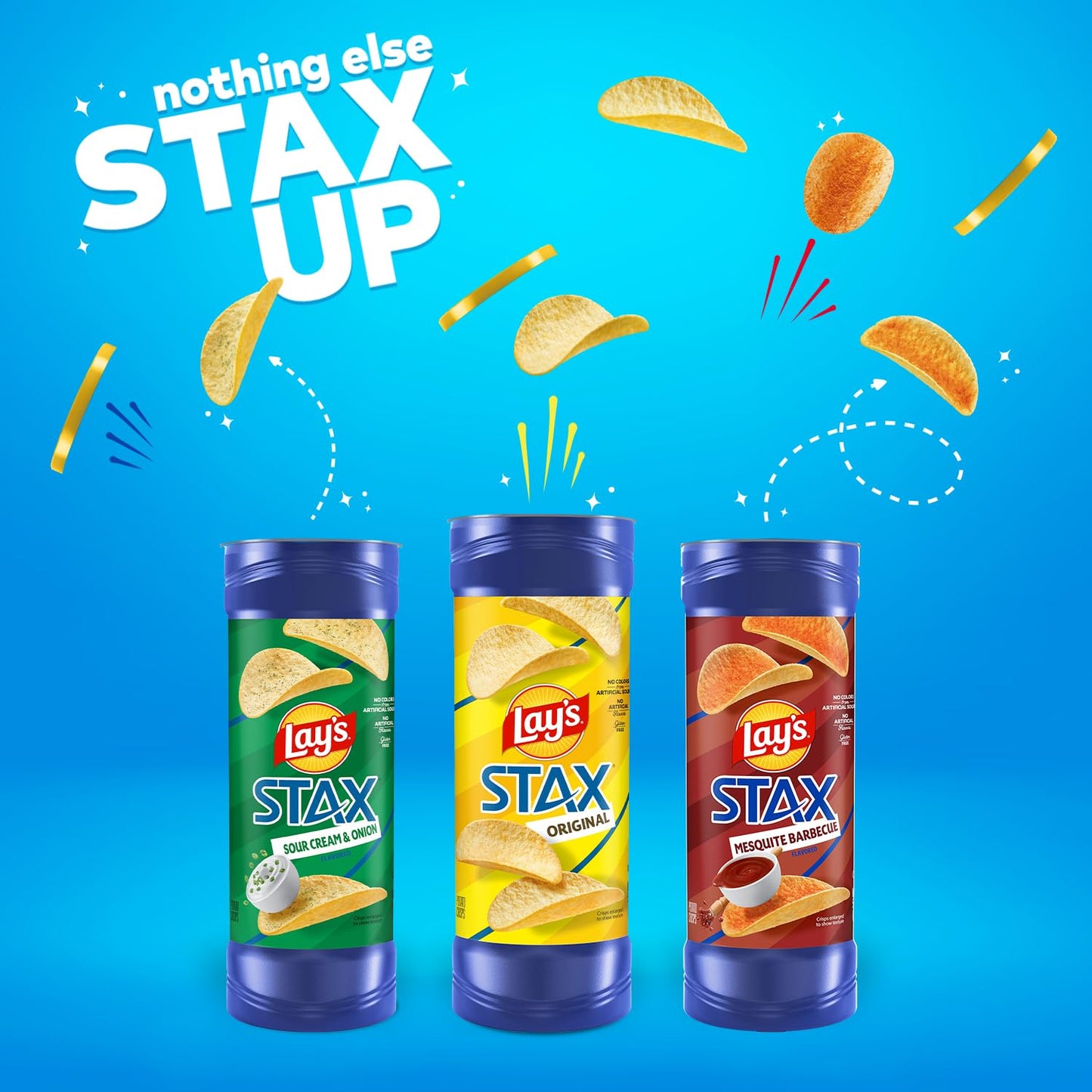 Lay's STAX, Original, 163g