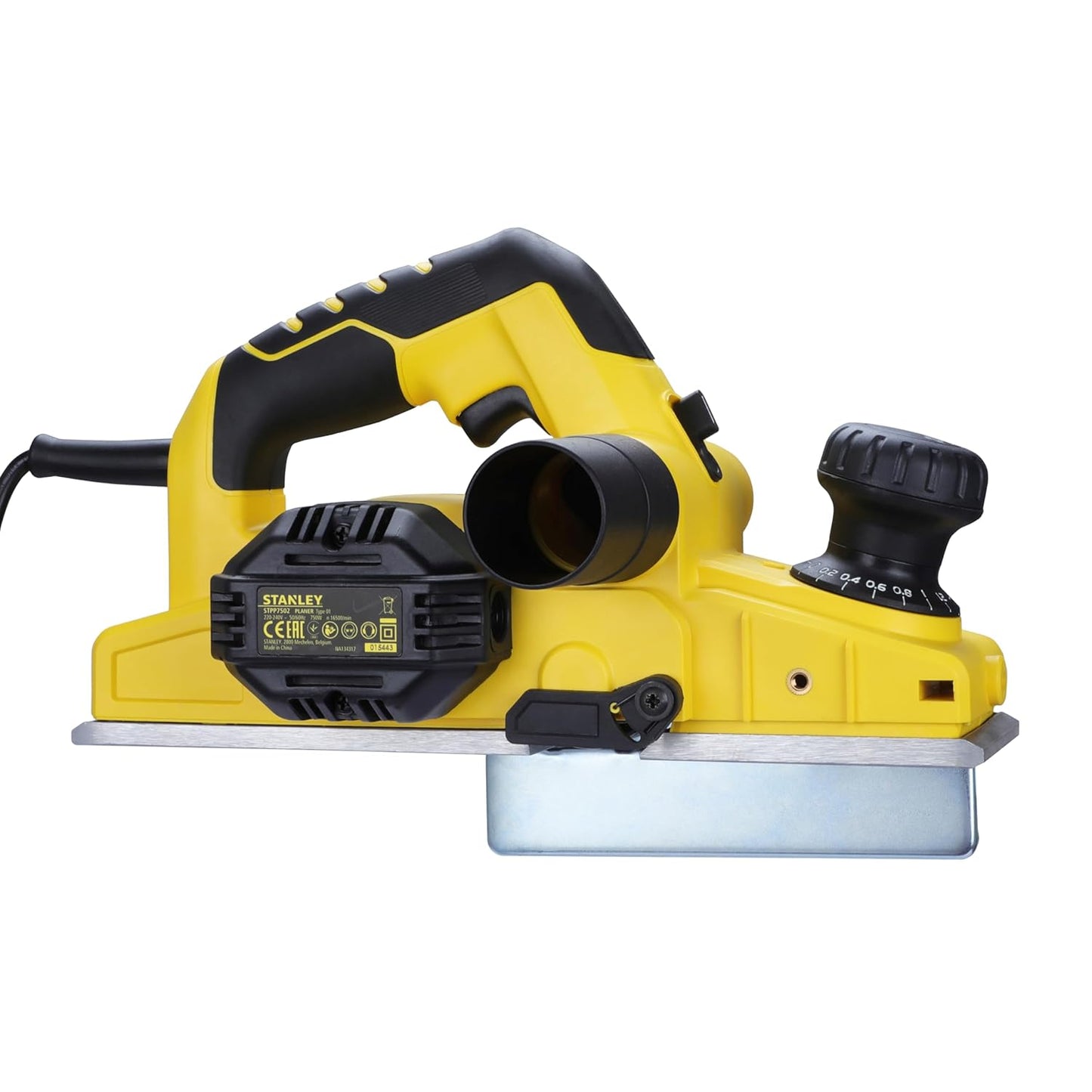 STANLEY STPP7502 750W 2mm Planer (Yellow and Black) with 2 TCT blades