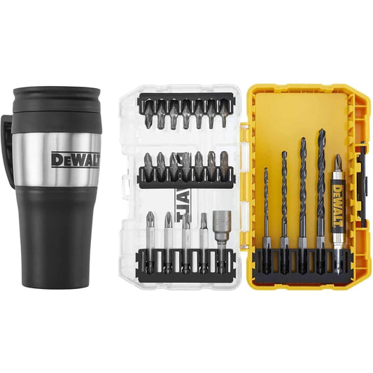DEWALT DT70707-QZ 25-Piece Drill Drive Set with Drinking Mug in Small TOUGHCASE®, TSTAK Compatible