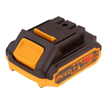 INGCO 12V Lithium-Ion Cordless Drill, CDLI1218, Yellow