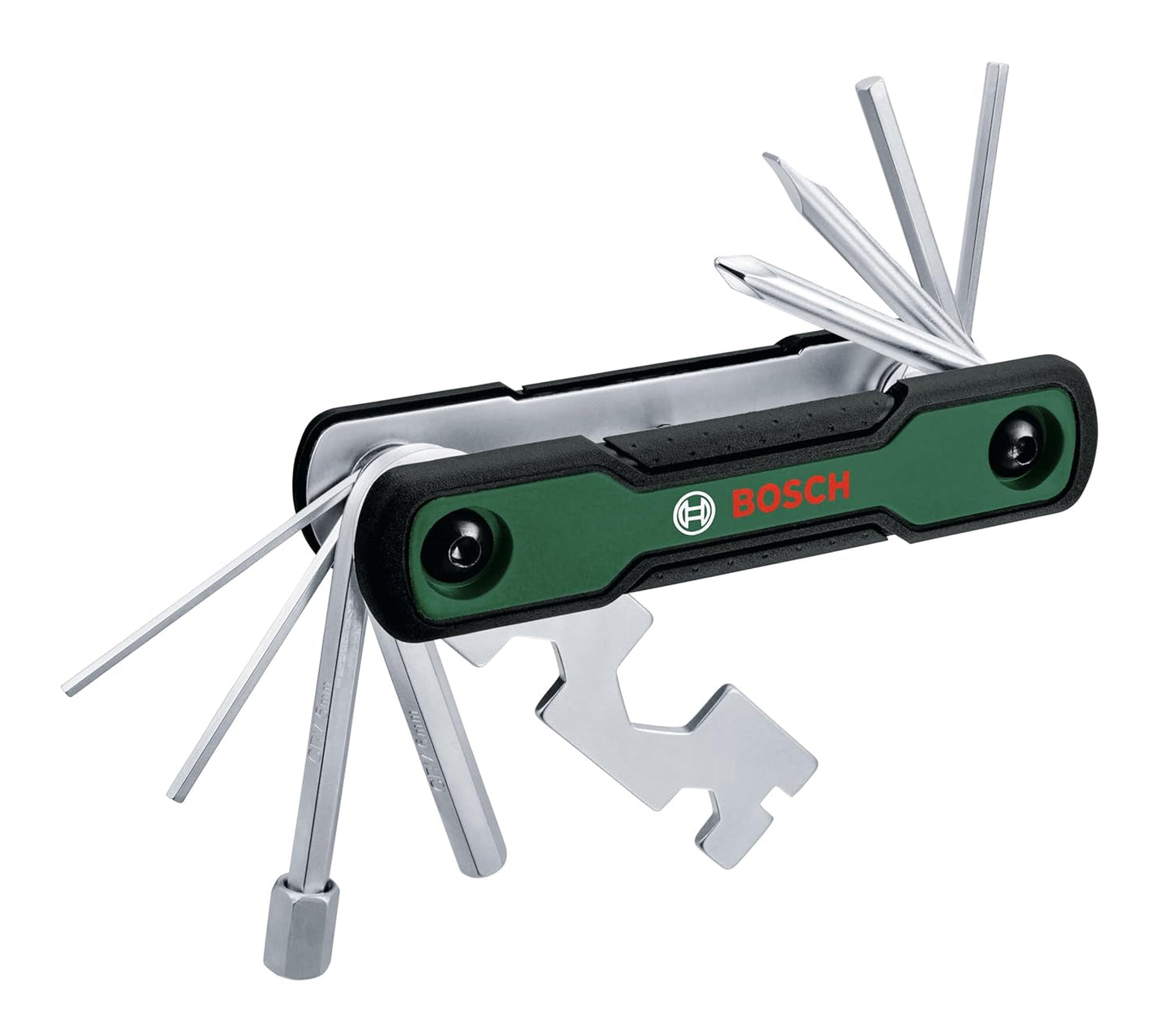 BOSCH 13-in-1 Repair Tool | Ultimate Versatility tool for your Bike and Bicycle repairs | Built for Heavy-Duty Use with Premium Materials | Ergonomic, Non-Slip Handle for Secure & Comfortable