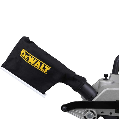 DEWALT DW714-IN 10"(254 mm) Corded Compound Mitre Saw With 80T TCT Alu. Blade, 1650W Univ. Motor, 4600 RPM, Max. Cross-cut Capacity 90 Deg.: 130 mm, Ideal For Cutting Wood & Tiles, Horizontal D-Handle