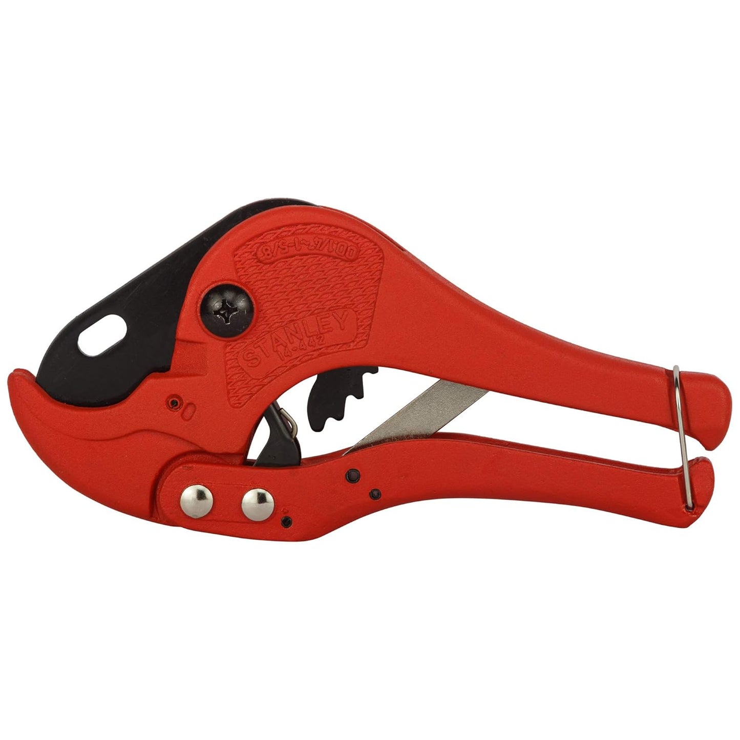 STANLEY 14-442 42 mm PVC Pipe Cutter (Red), Limited lifetime warranty