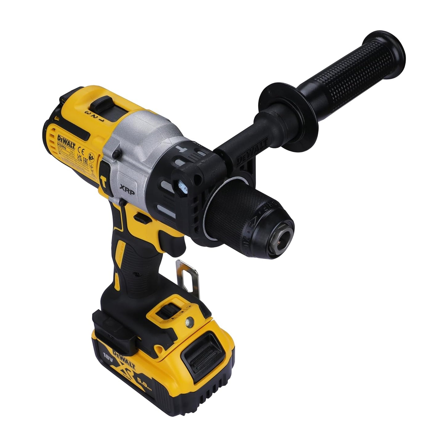 DEWALT DCD996P2 18V 13mm XR Li-ion Premium Cordless Hammer Drill Machine Driver with Brushless Motor with 2x5.0Ah Battery included