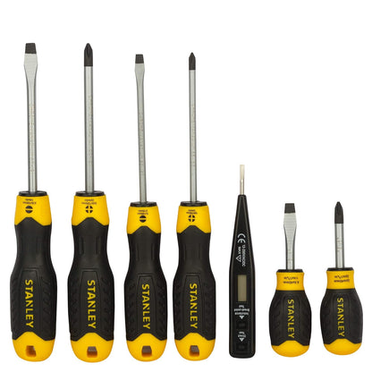 STANLEY STHT92002-8 6 pcs Combination Screwdriver Set with Bonus Tester