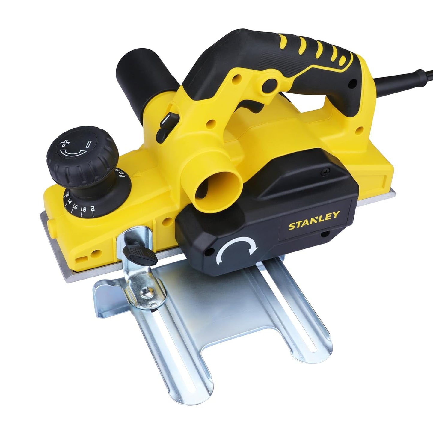 STANLEY STPP7502 750W 2mm Planer (Yellow and Black) with 2 TCT blades