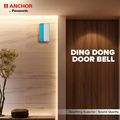 Anchor by Panasonic Resettable Ding Dong Doorbell | Calling Bell for Home | Door Bell for Office, School