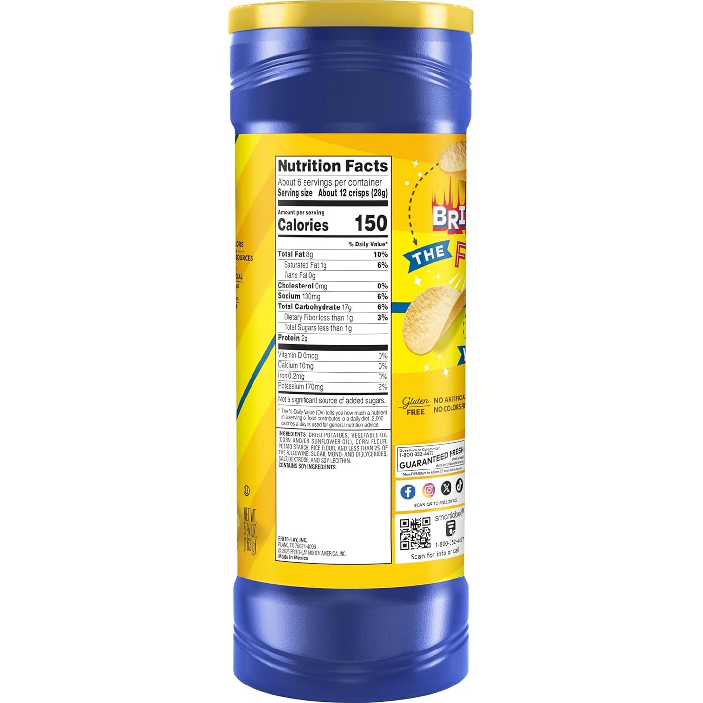 Lay's STAX, Original, 163g