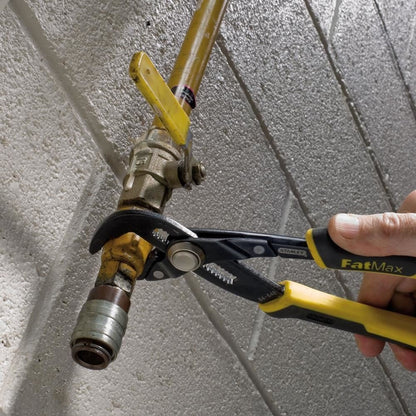 STANLEY 0-84-647 FATMAX Groove Joint Plier with Push Lock Button, 8/200 mm