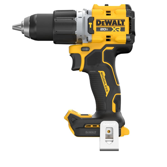 DEWALT DCD806N-B1 13mm 18V (20V Max) Li-ion XR Reversible Cordless Brushless Compact Premium Hammer Drill Driver - 90Nm Torque (Bare Tool)
